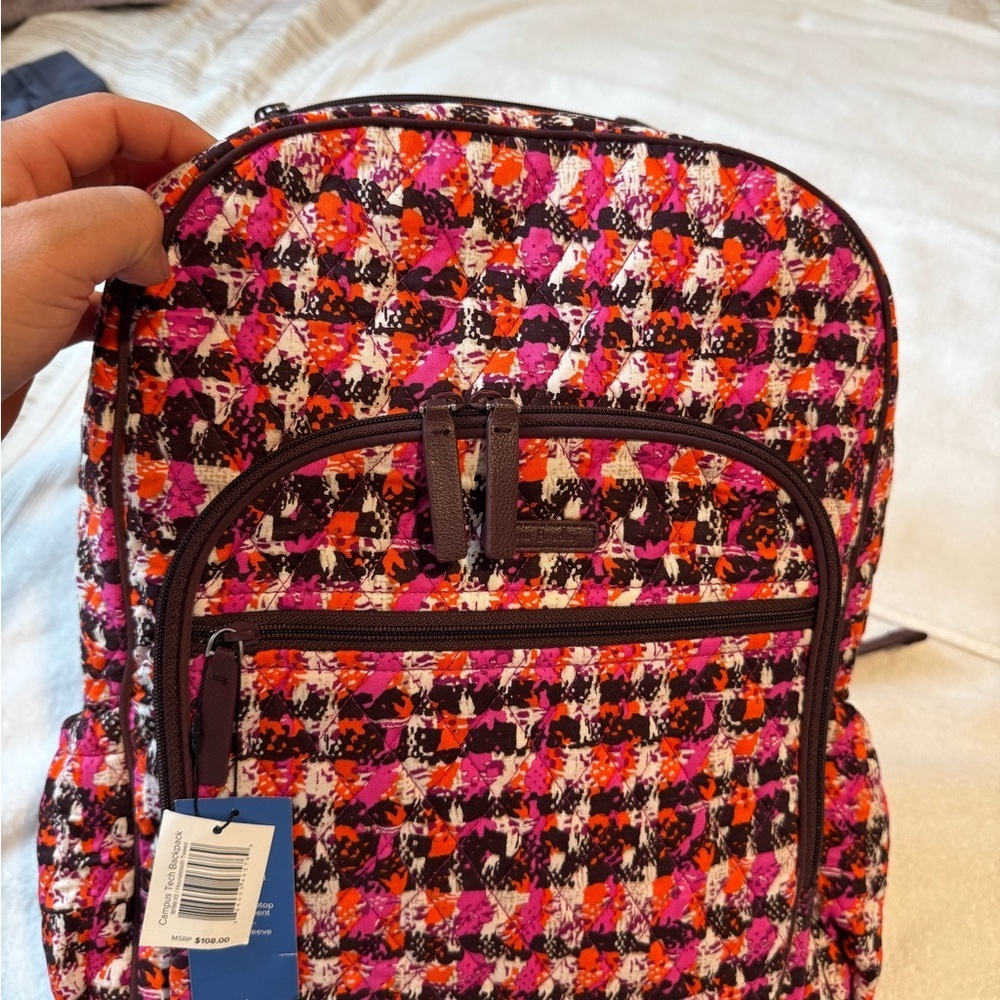 Vera Bradley Multicolor Backpack - Picture 4 of 14